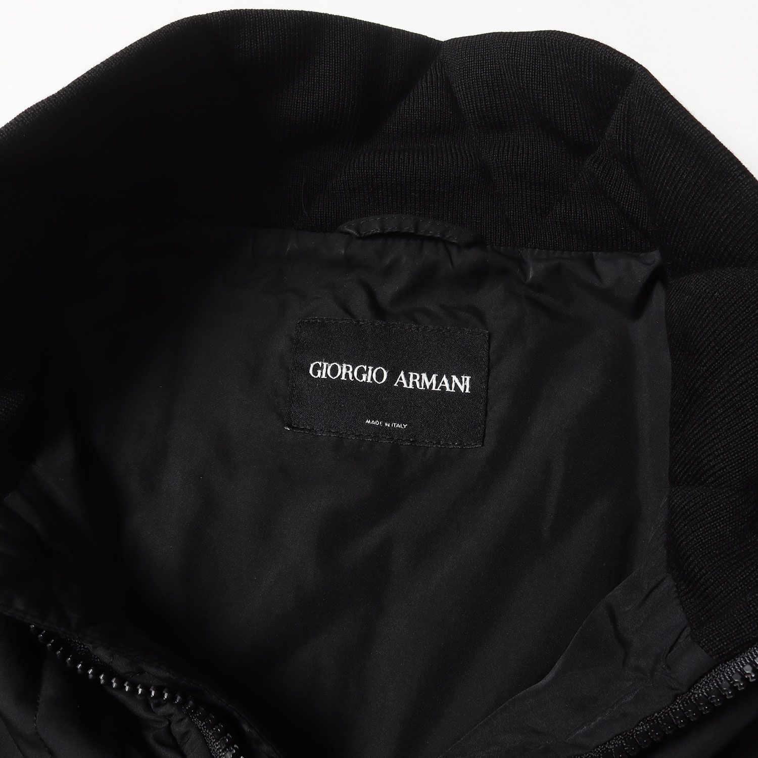 GIORGIO ARMANI ジョルジオアルマーニ ベスト ブラック 黒 | 00s