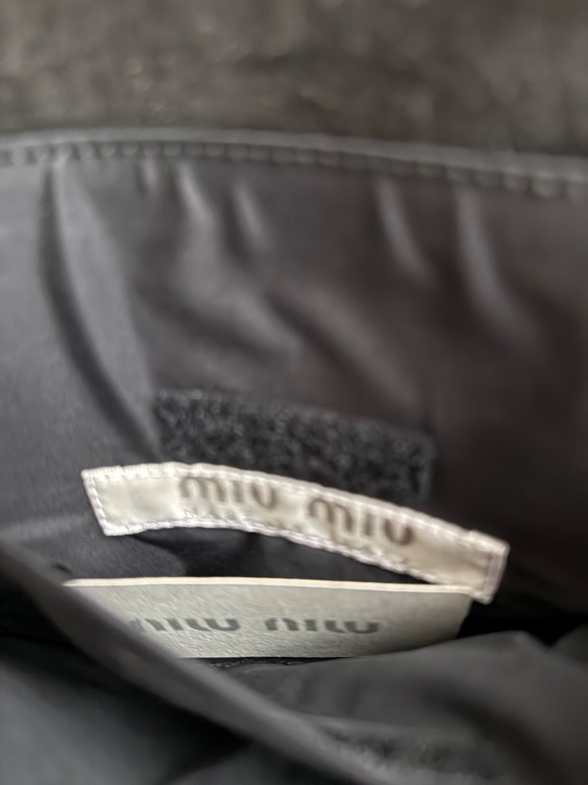 FW1999 MIU MIU LEATHER DOCKING SHOULDER BAG ミュウミュウ 1999年 