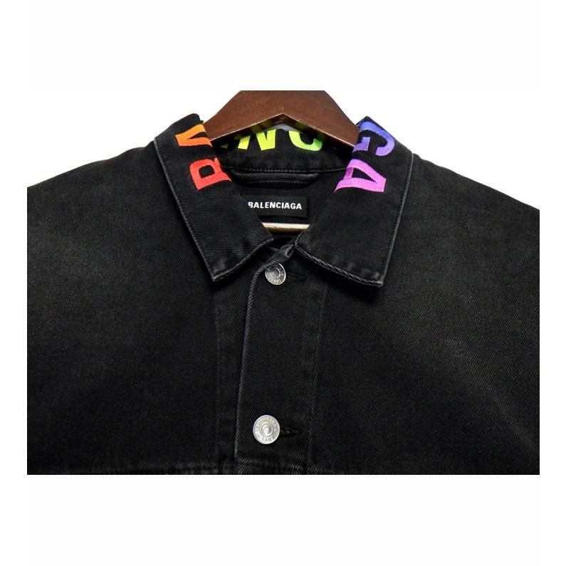 バレンシアガ BALENCIAGA 【 571324 TEW05 】 レインボー ロゴ 刺繍