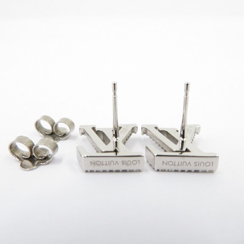 ルイヴィトンLVアイコニックピアス 【 M00608 】 シルバー ルイヴィトンLVアイコニックピアス 【 M00608 】 シルバー ピアス・LV