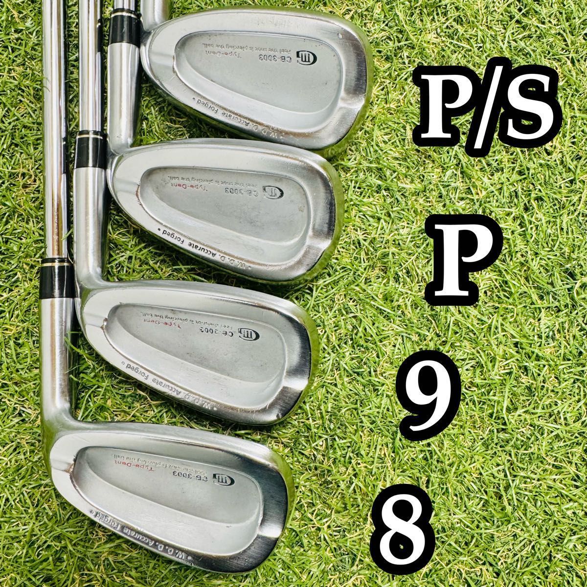 三浦技研　希少アイアンセット 8本セット 三浦技研 ミウラギケン 中古アイアンセット EI-801（Easy-8） 6Sの商品