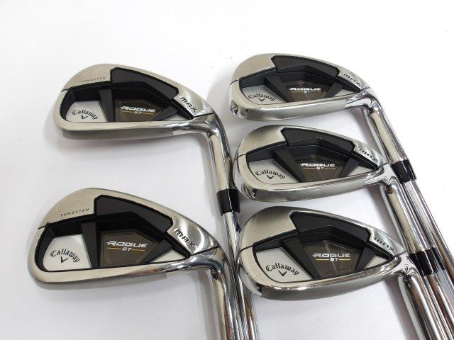 中古】アイアンセット キャロウェイ ROGUE ST MAX DG95(JP) 5本セット