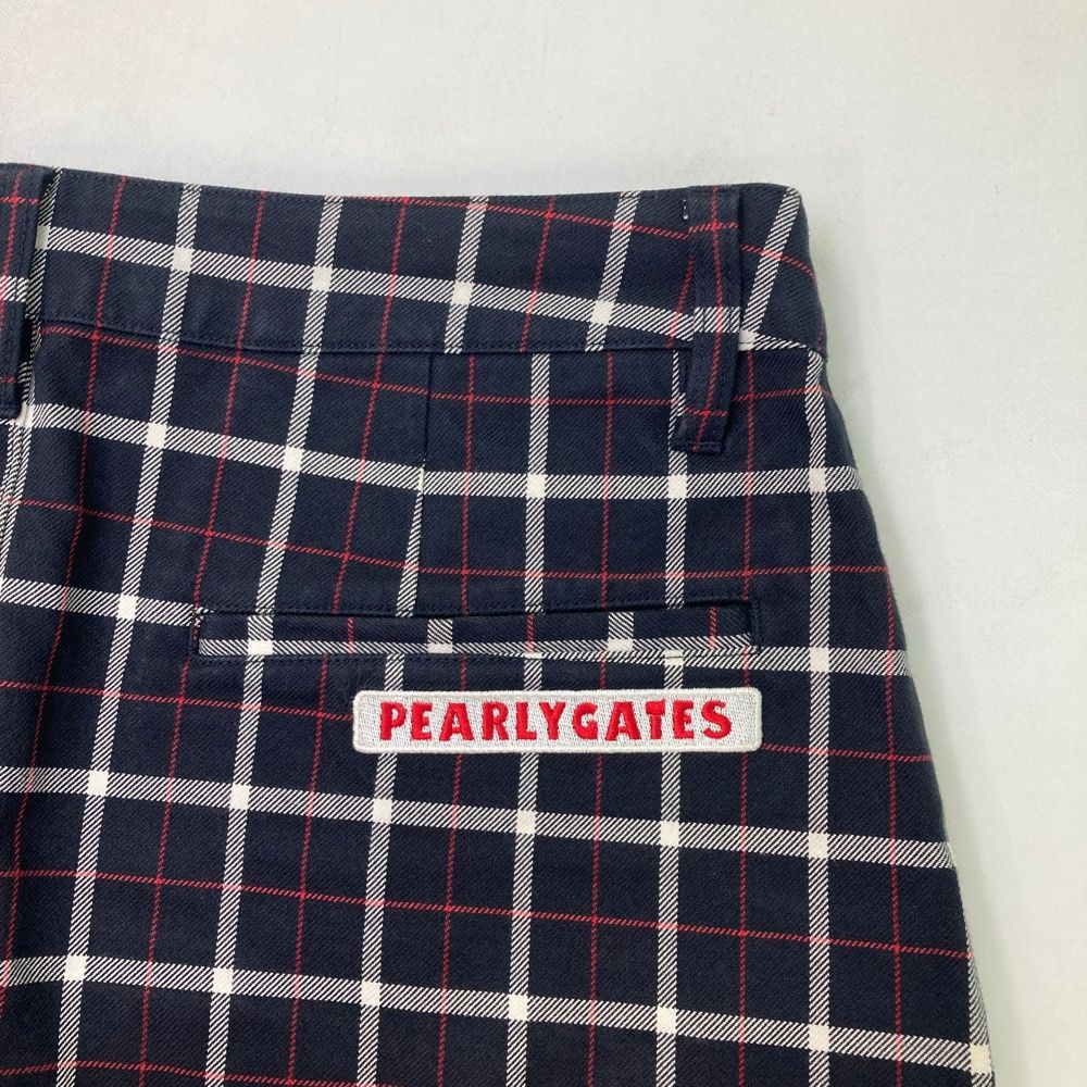 サイズ：2 PEARLY GATES パーリーゲイツ ストレッチスカート チェック
