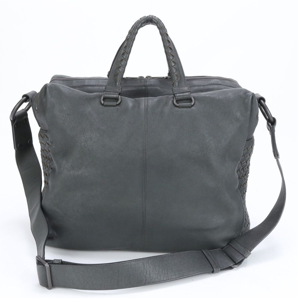美品 ボッテガヴェネタ イントレチャート 編みこみ レザー 2WAY 美品 ボッテガヴェネタ イントレチャート 編みこみ レザー 2WAY