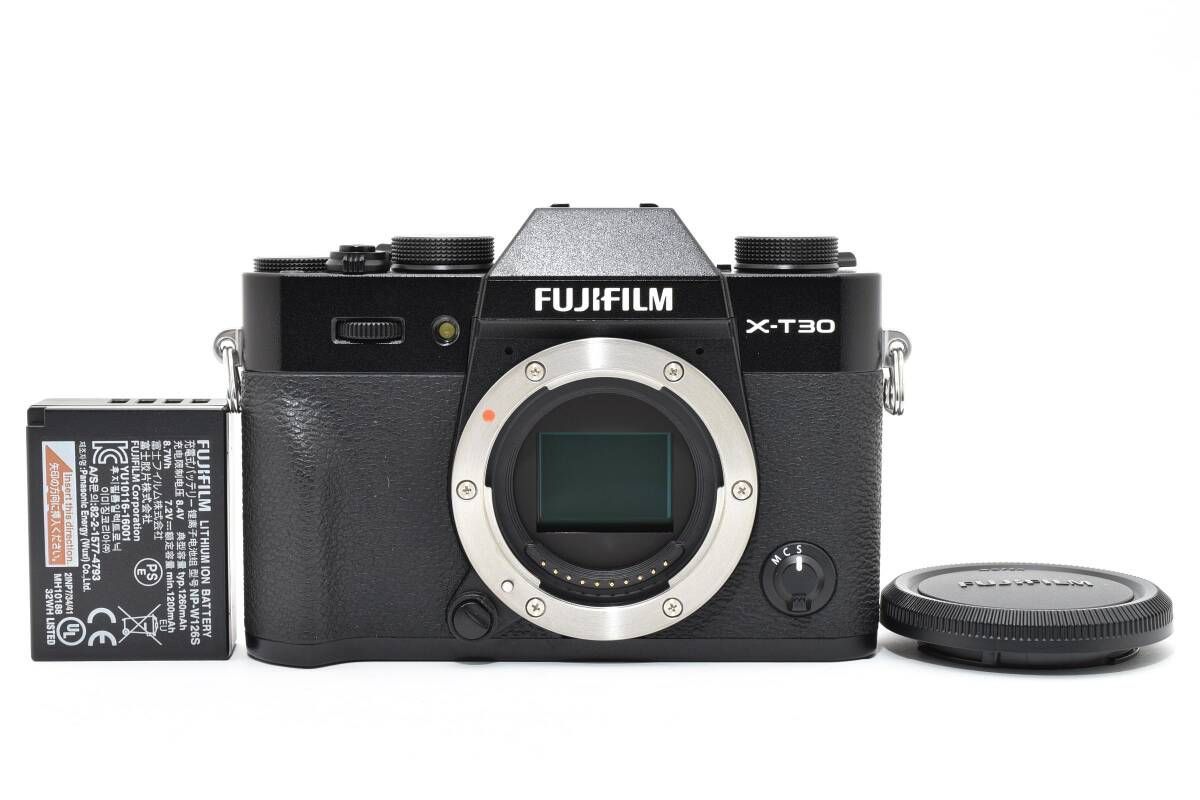 上 ショット数2 924回 フジフイルム X-T 30 ボディ ブラック YMA 9260＃81