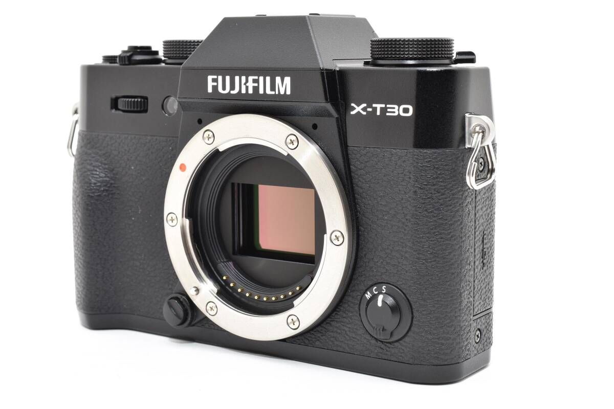 上 ショット数2 924回 フジフイルム X-T 30 ボディ ブラック YMA 9260＃81