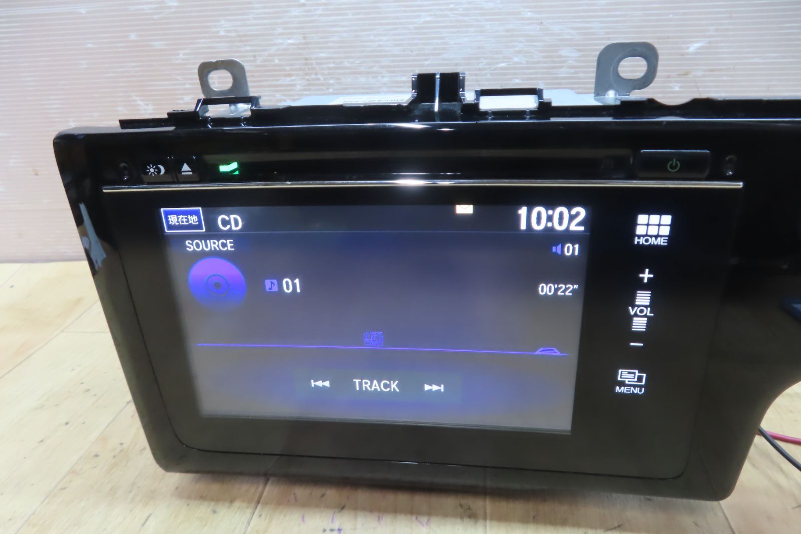 動作保証付☆F5275/ホンダ純正 フィット GP5 GP6 純正ナビ NR-222JH