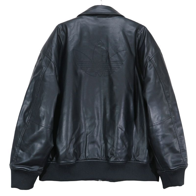 adidas アディダス PREMIUM ESSENTIALS PLEATHER BOMBER JACKET KD2943
