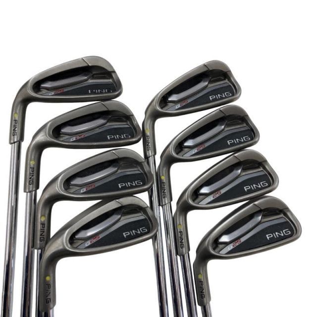 ピン G 25 10 S レフティ アイアンセット IR CFSスチール フレックスS メンズ 男性用 左利き 左用 Cランク ゴルフクラブ