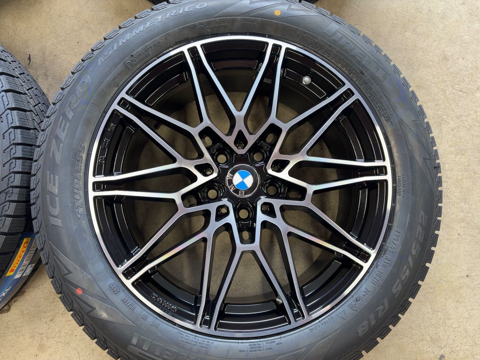 BMW U11 X1 U10 X2 新品 ピレリ 冬用 MAK ケーニッヒ 18インチ 4本 