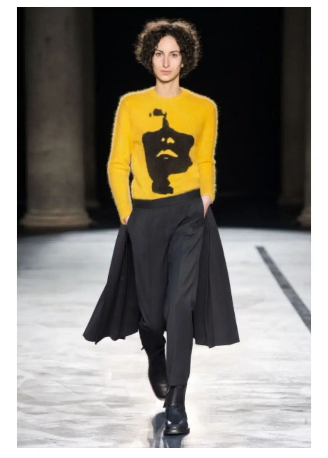 レディース ニール バレット 17 fw コレクション アンゴラ ニット Sサイズ