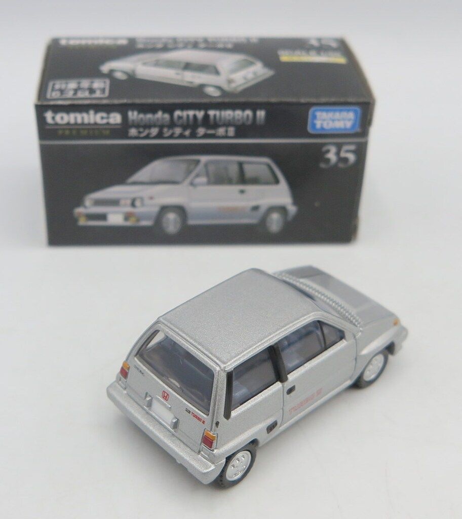 トミカ ホンダ シティターボ 2台セット 35 ホンダ シティ ターボⅡ（トミカプレミアム発売記念仕様）｜トミカ