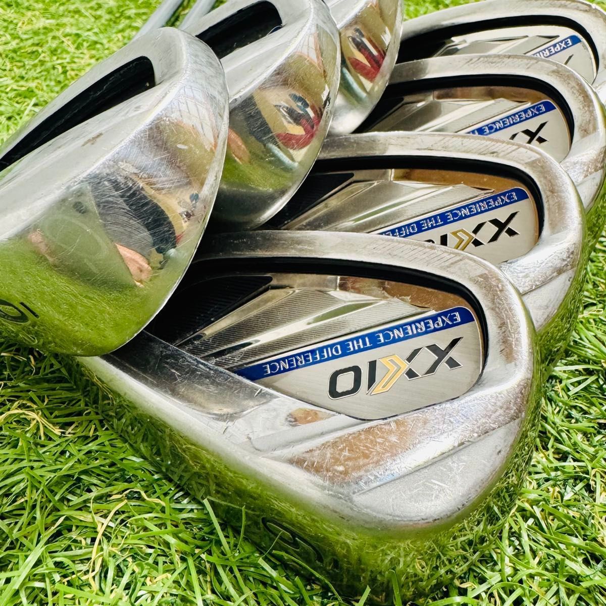 良品】11代目ゼクシオ XXIO11 メンズアイアンセット 7本 スチール S