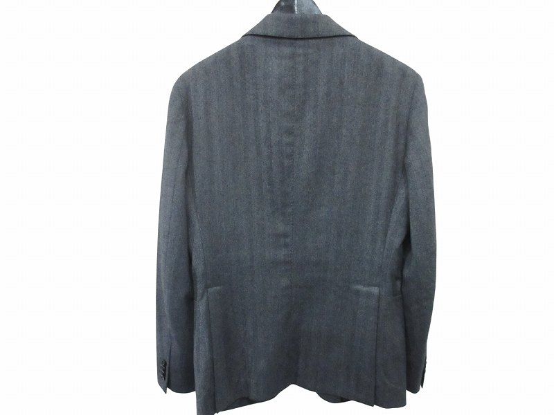タリアトーレ TAGLIATORE ジャケット グレー ヘリンボーン メンズ