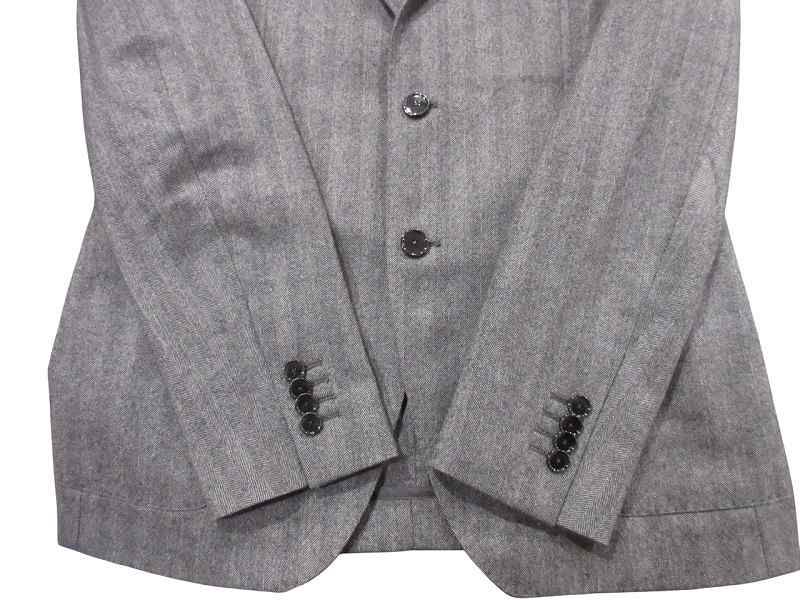 タリアトーレ TAGLIATORE ジャケット グレー ヘリンボーン メンズ