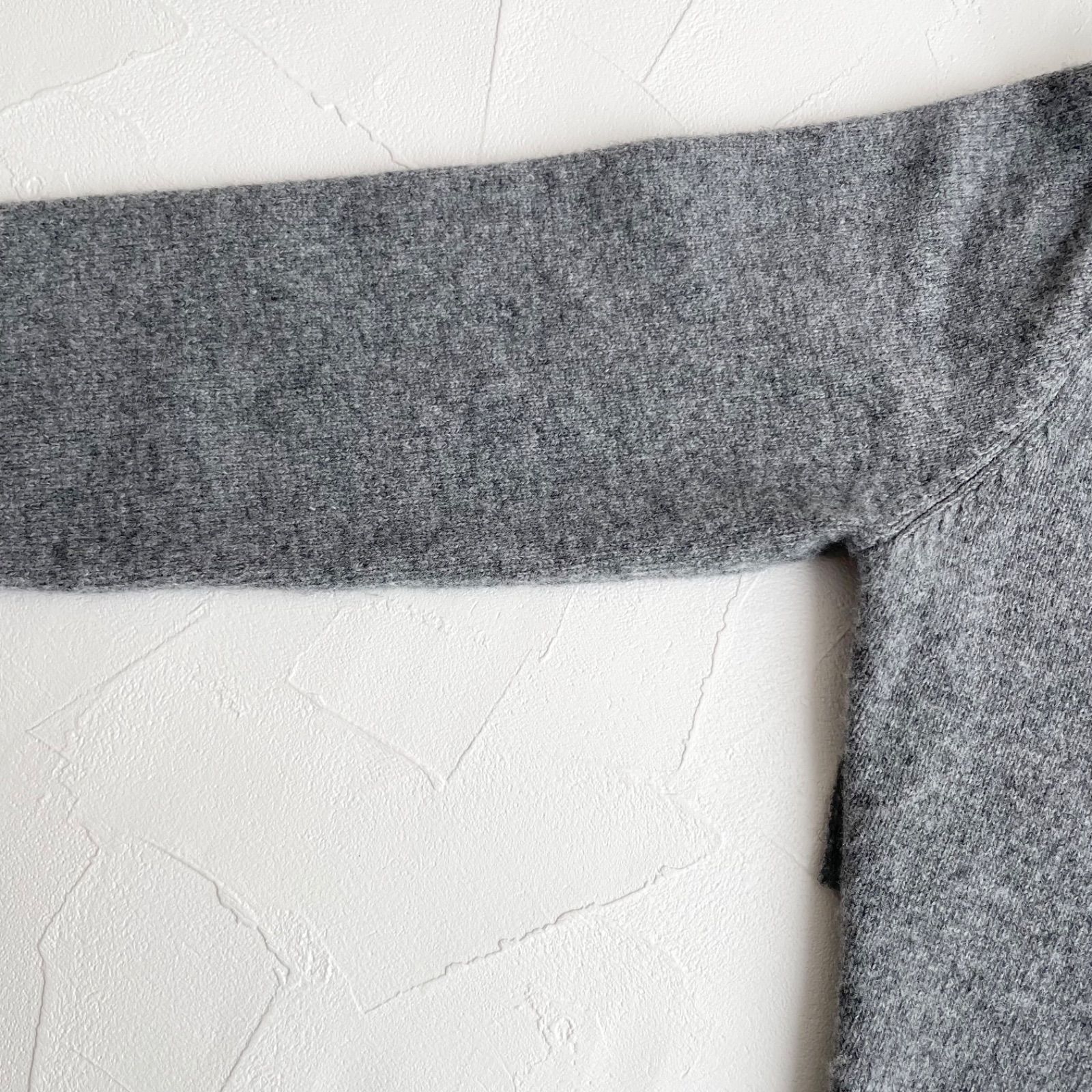 Cygne シーニュ セーラーリボンニット ウール グレー - メルカリ