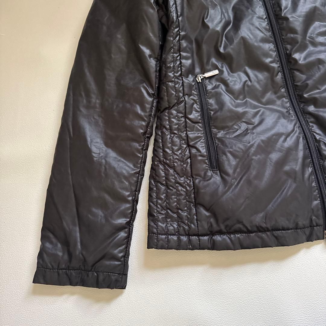 MONCLER モンクレール　ジャケット　ブルゾン　上着　ワッペン　サイズ１ MONCLER (モンクレール) スキーワッペン フルジップ ダウンジャケット