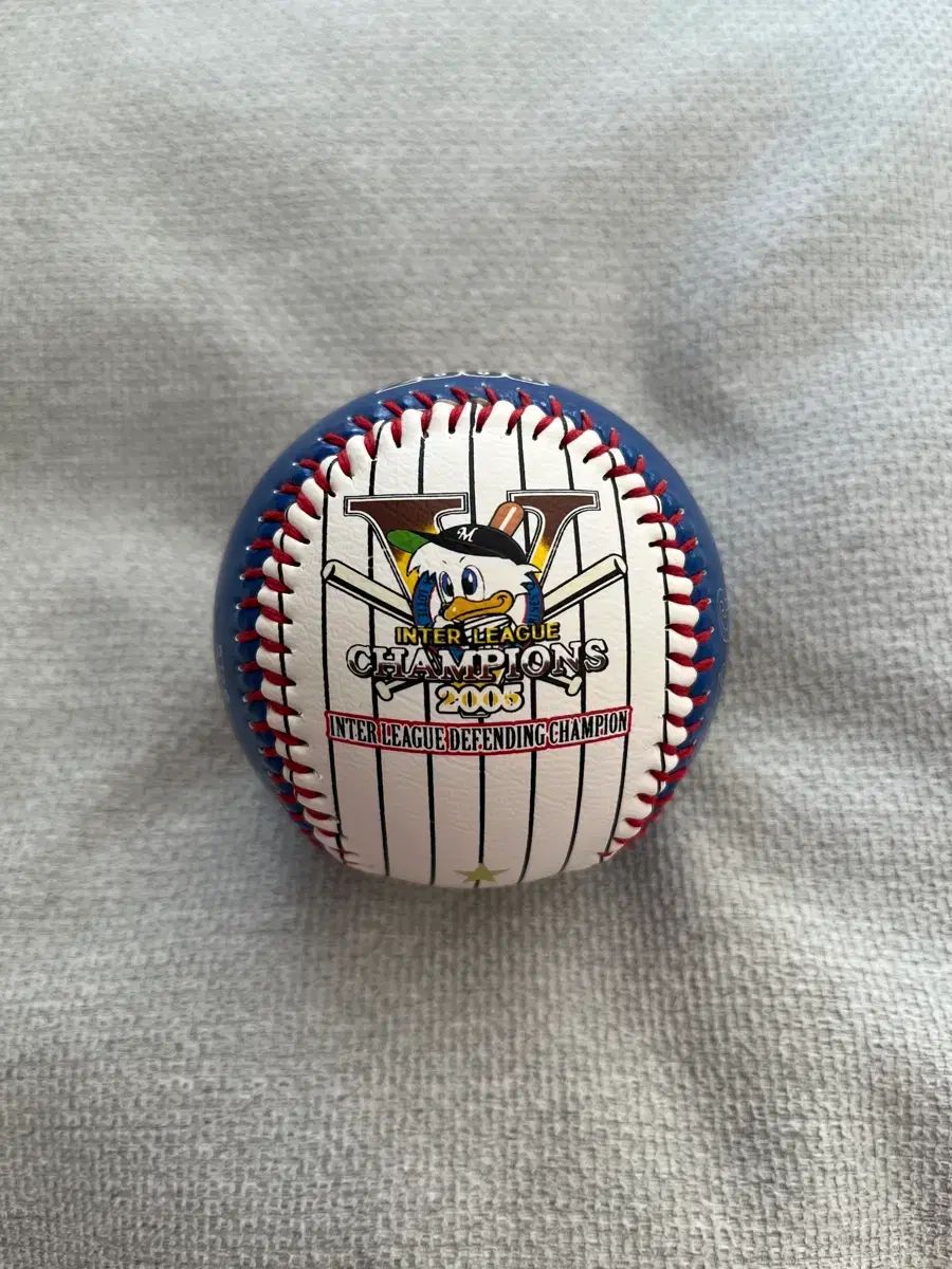 千葉ロッテ 2005 優勝記念球 ブルー 李承燁 イ スンヨプ 該当球