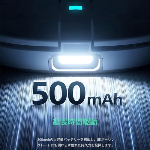 ×MCHOSE M 7 Ultra ゲーミングマウス 超軽量 8 kHz Nanoレシーバー同梱 42 kDPI エルゴノミック 53グラム 3モード接続 Pixart PAW 3950 SE搭載 TCCスイッチ 500 mAhバッテリー FPSゲーム向 トラックボール マウス本体 