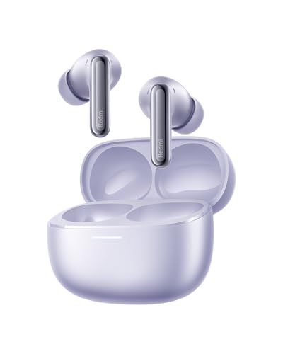 シャオミ Xiaomi ワイヤレスイヤホン Redmi Buds 6 Pro 55 dBまでアクティブノイズキャンセリング 進化したトリプルドライバー LDAC対応 ハイレゾオーディオワイヤレス 最大36時間音楽再生 Google Fast Pair ラベンダ