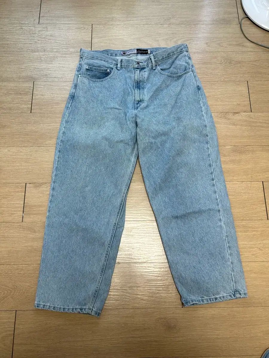 リーバイス シルバータブ バギーパンツ ライトブルー 36 x 30