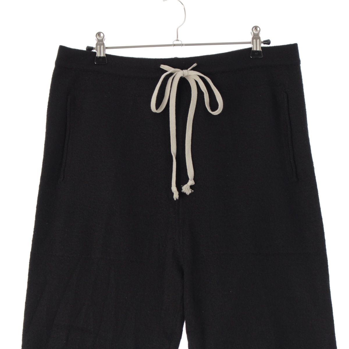 リックオウエンス 21AW BELA ASTAIRES CROPPED PANTS カシミヤ ドロー