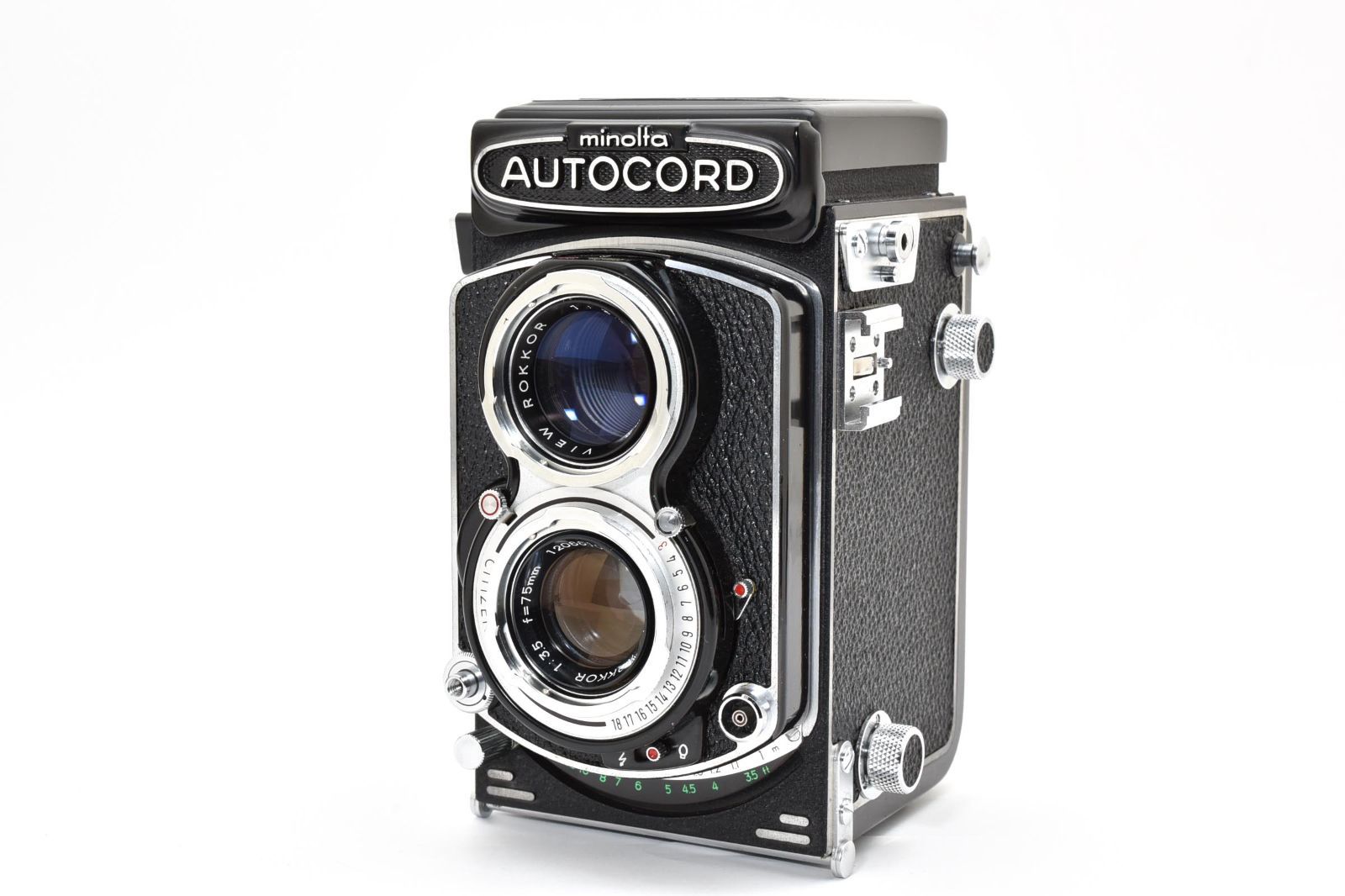 4784 ミノルタ Minolta Autocord III 75 mm f 3.5 二眼レフ フィルムカメラ