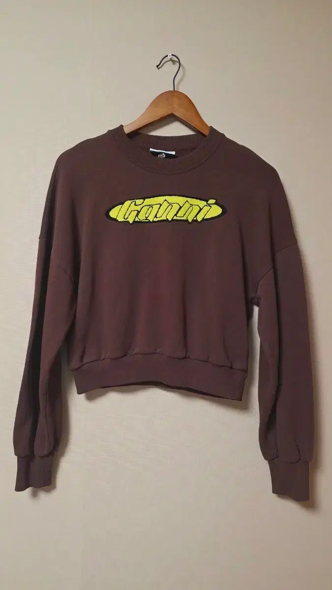 jennie着用 GANNI スウェット　クロップド jennie着用 GANNI スウェット クロップド