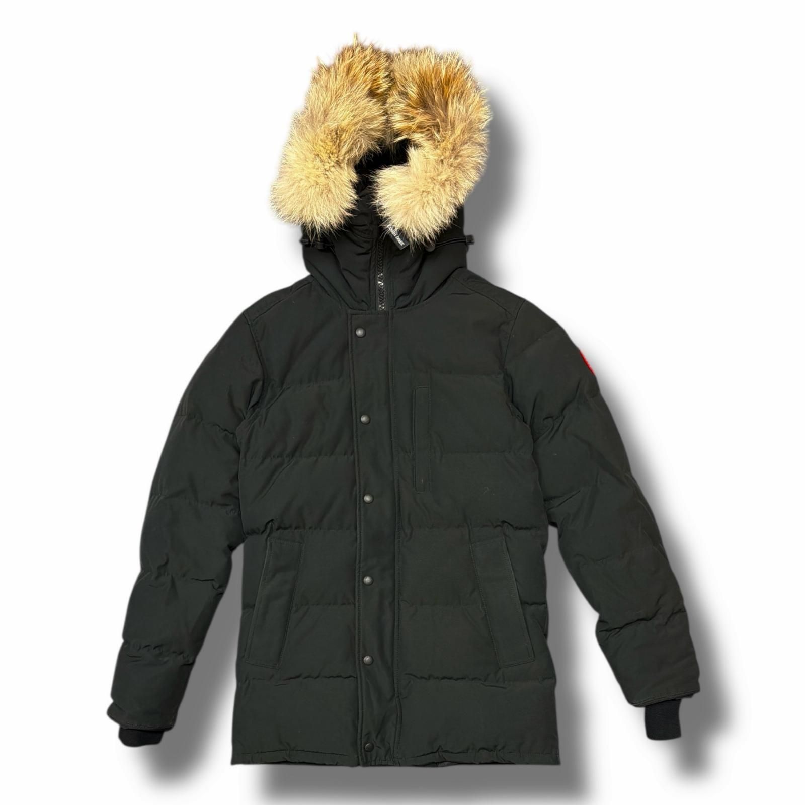 CANADA GOOSE 3805 M Carson Parka カーソンパーカ ダウンジャケット カナダグース ブラック S 6075