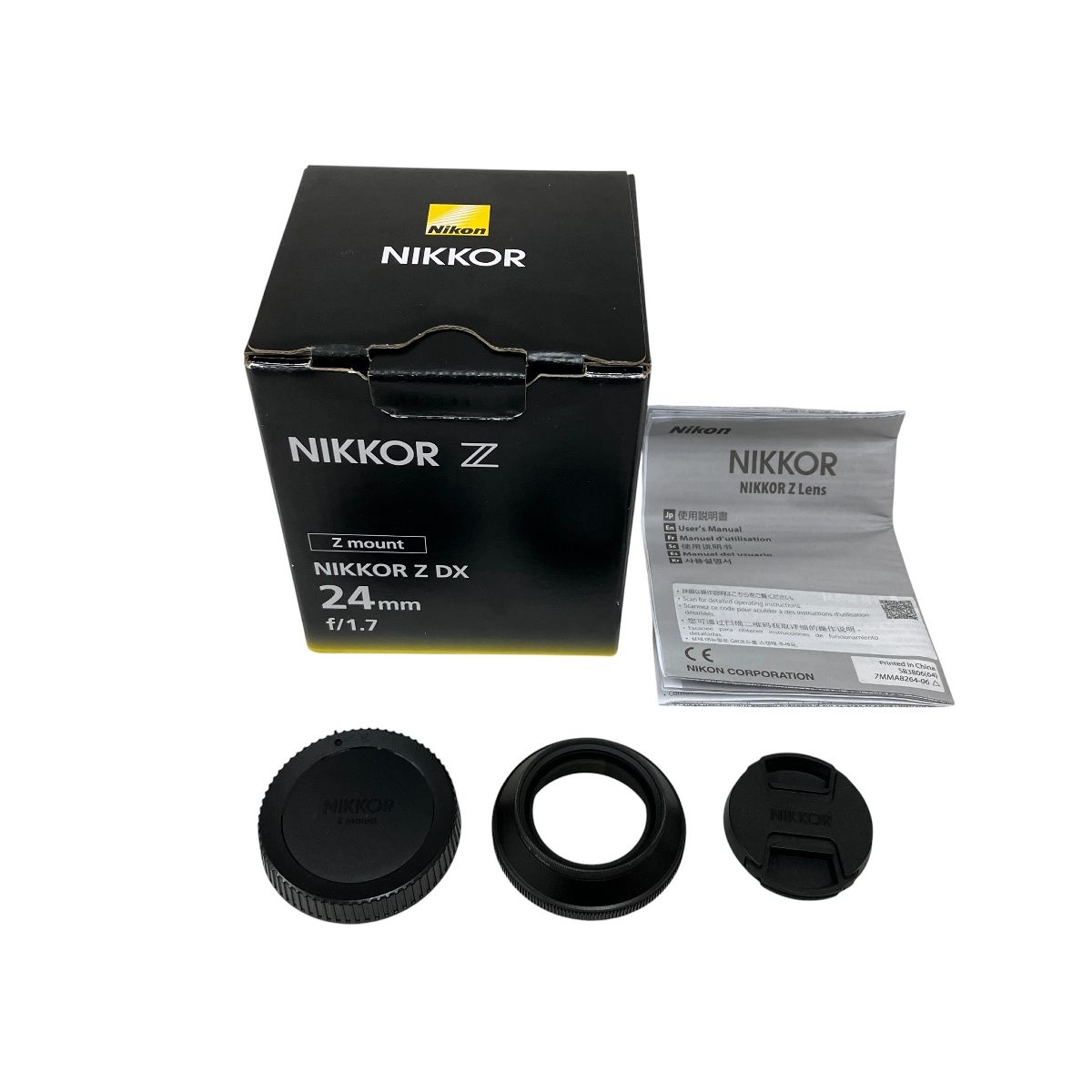 Nikon NIKKOR Z DX 24 mm F 1.7 レンズ Zマウント カメラ周辺 ニコン