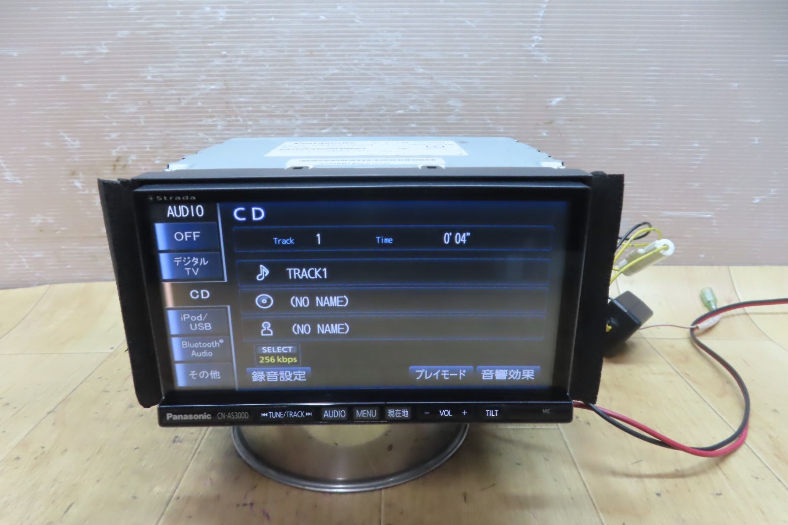 ☆F5290/パナソニック CN-AS300D メモリーナビ 地図2014年 Bluetooth