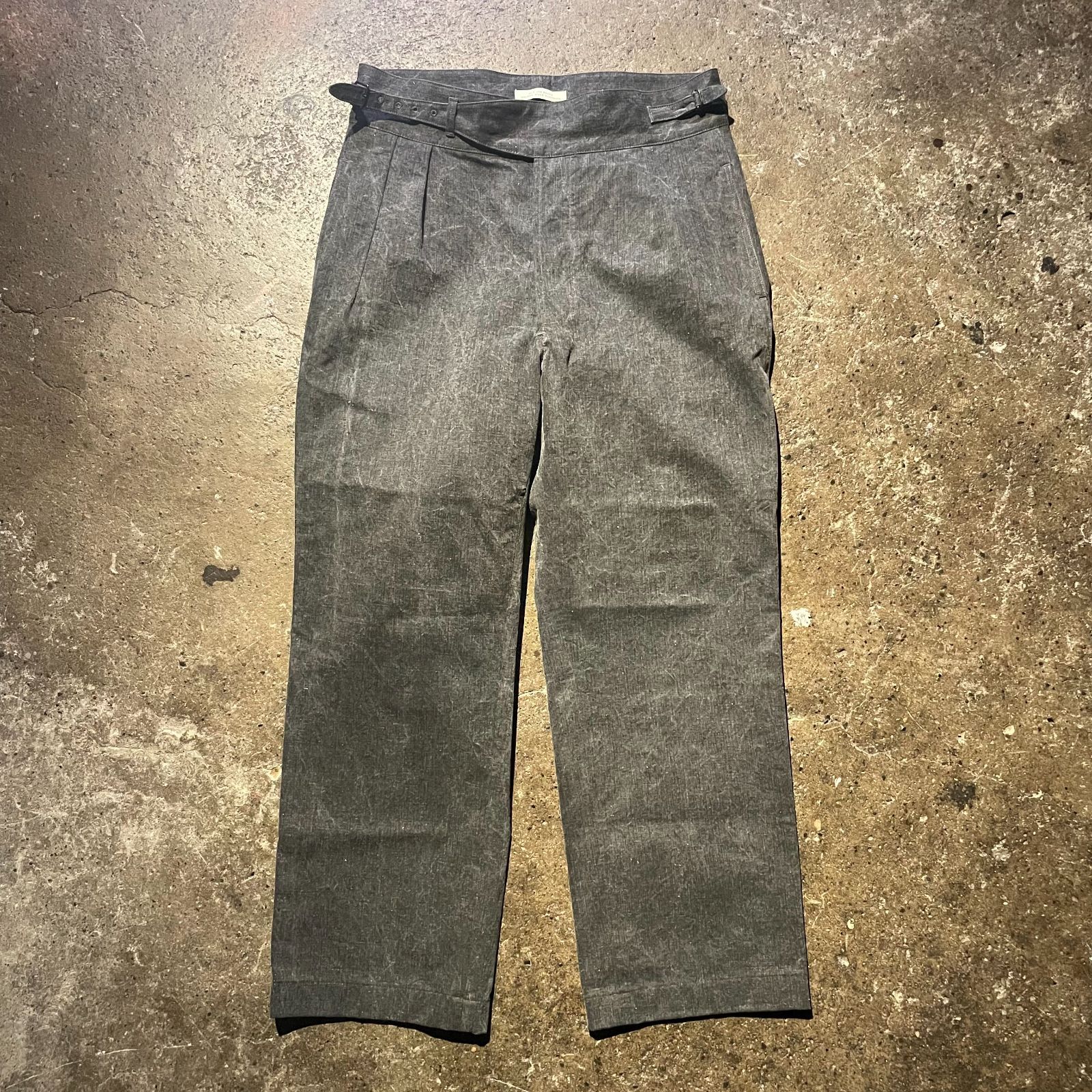 OLD JOE SIDE BUCKLE GURKHA TROUSER オールドジョー 顔料コーティング サイドバックル グルカ トラウザー パンツ 34 241 OJ-PT 16