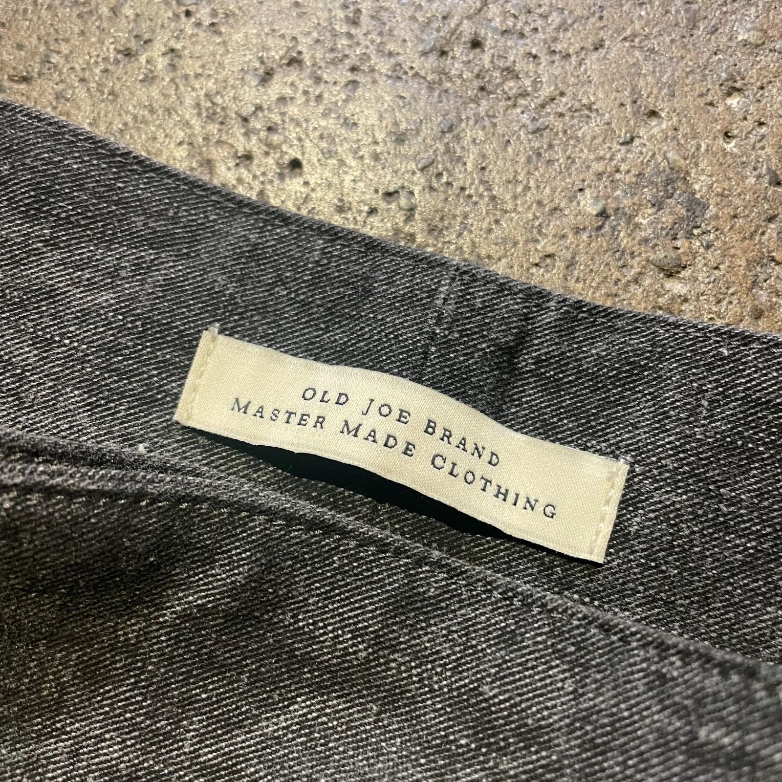OLD JOE SIDE BUCKLE GURKHA TROUSER オールドジョー 顔料コーティング