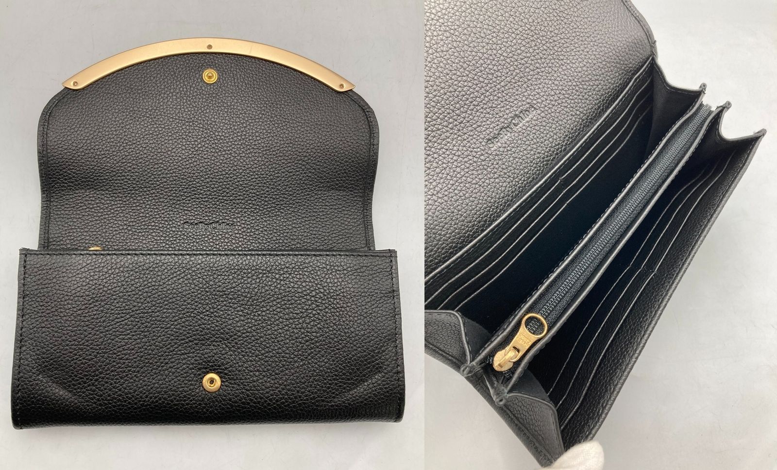 SEE BY CHLOE [シーバイクロエ] リジ― リッジ― 長財布 レディース