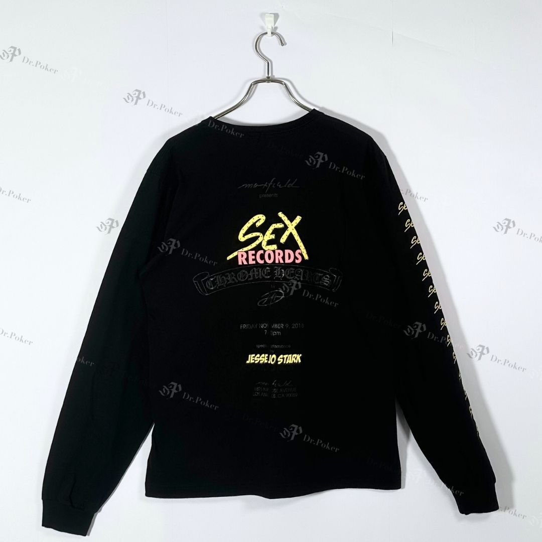 CHROME HEARTS SEX RECORDS ロンT マッティボーイ Chrome Hearts Matty Boy Sex Records 長袖 Tシャツ (CHROME HEARTS/T
