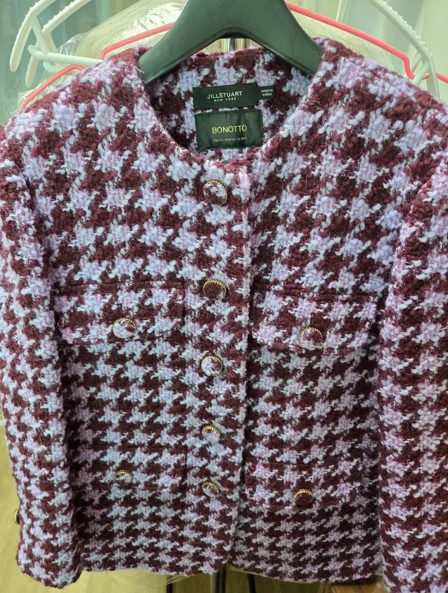 ジルスチュアート イタリア製 ツイード ジャケット