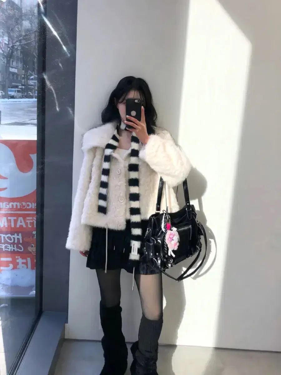 エイブリー デイロゼ リーク ビック襟 ボタン ファージャケット