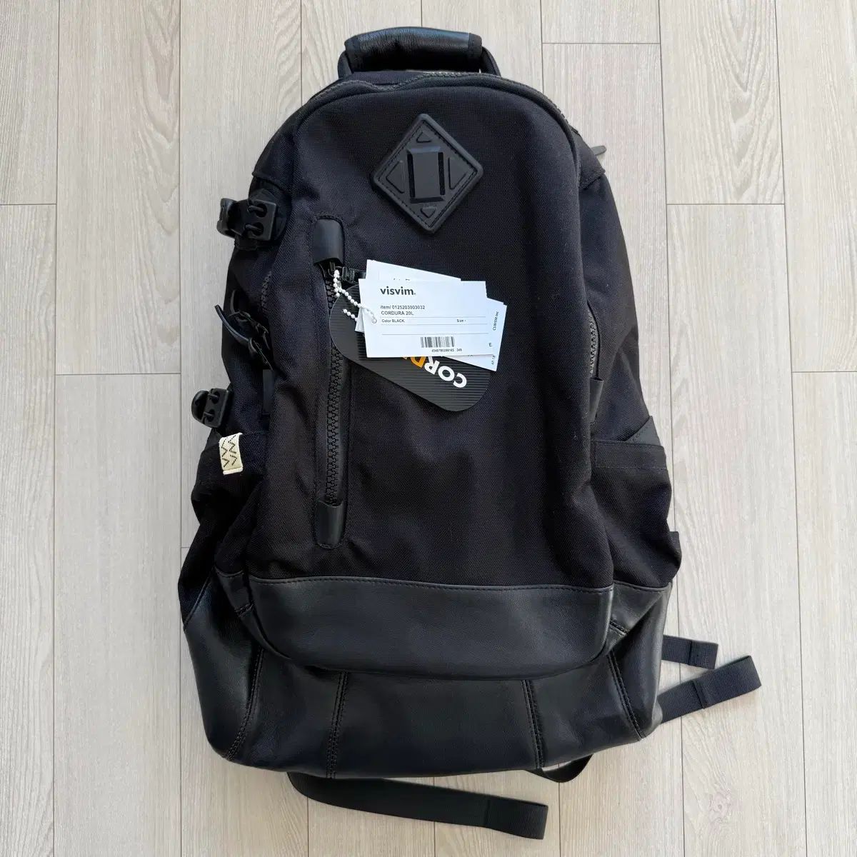 VISVIM ビズビム コーデュラ バックパック 20 L ブラック