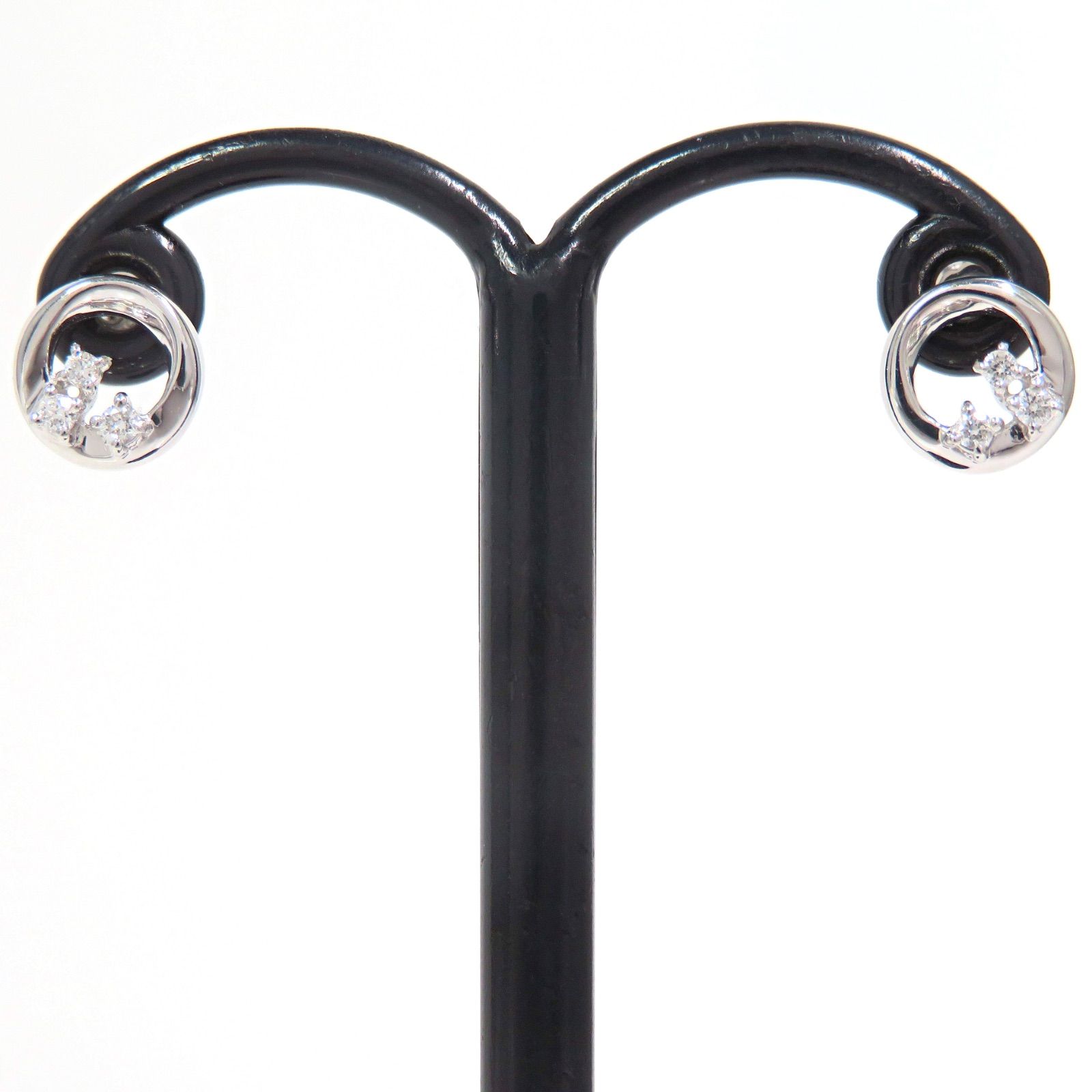 VENDOME AOYAMA ヴァンドーム青山 Pt950 Pt900 ダイヤモンド ピアス