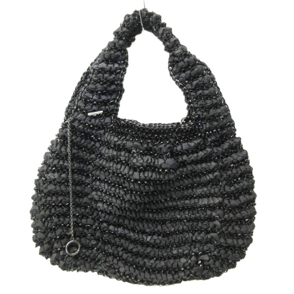 アンテプリマ ワイヤー ミニ トートバッグ ハンド 黒 ブラック 0109