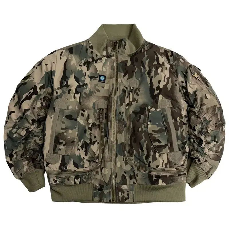 MA-1 カモフラージュ アメリカン ブルゾン M