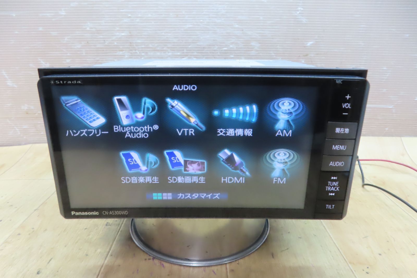 Panasonic CN-AS300WD ストラーダ パナソニック メモリーナビ カーナビ
