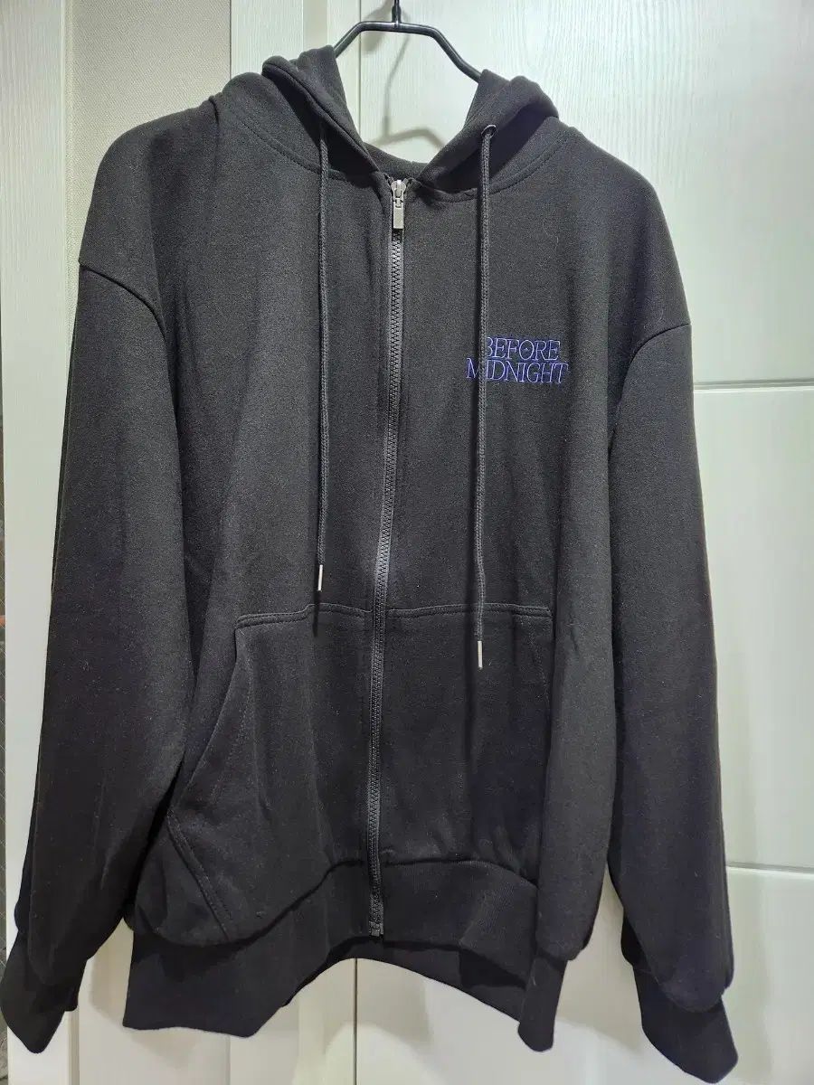 イ ジュノ LEE JUNHO ビフォーミッドナイト ブラック フードジップアップ