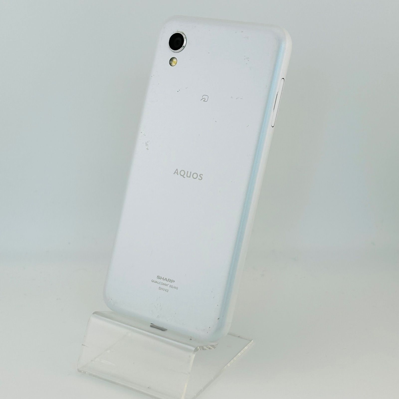 バッテリー良好 AQUOS sense2 SHV43 32GB シルキーホワイト SIMフリー