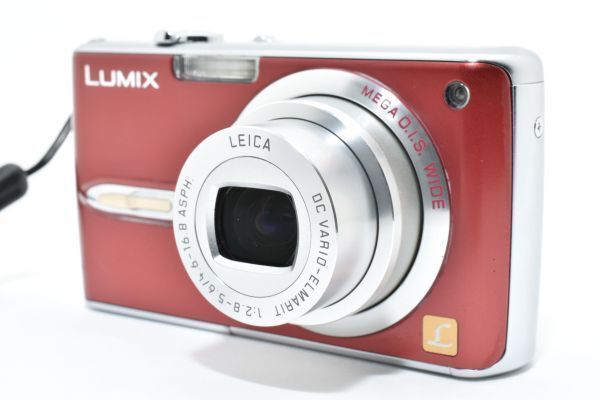 LUMIX★DMC FX07⭐️極美品⭕️安心の実働品★お洒落なレッド LUMIX☆DMC FX07⭐️極美品⭕️安心の実働品☆お洒落なレッド LUMIX