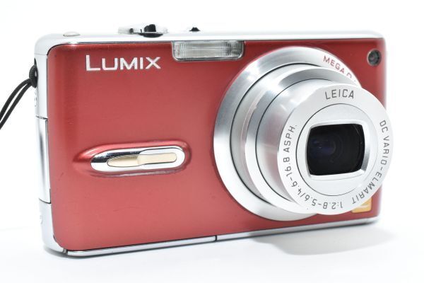 ☆実用美品☆ パナソニック Panasonic LUMIX DMC-FX07 レッド 充電器