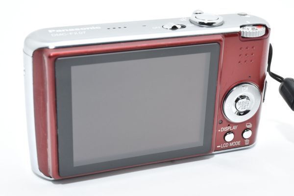 ☆実用美品☆ パナソニック Panasonic LUMIX DMC-FX07 レッド 充電器