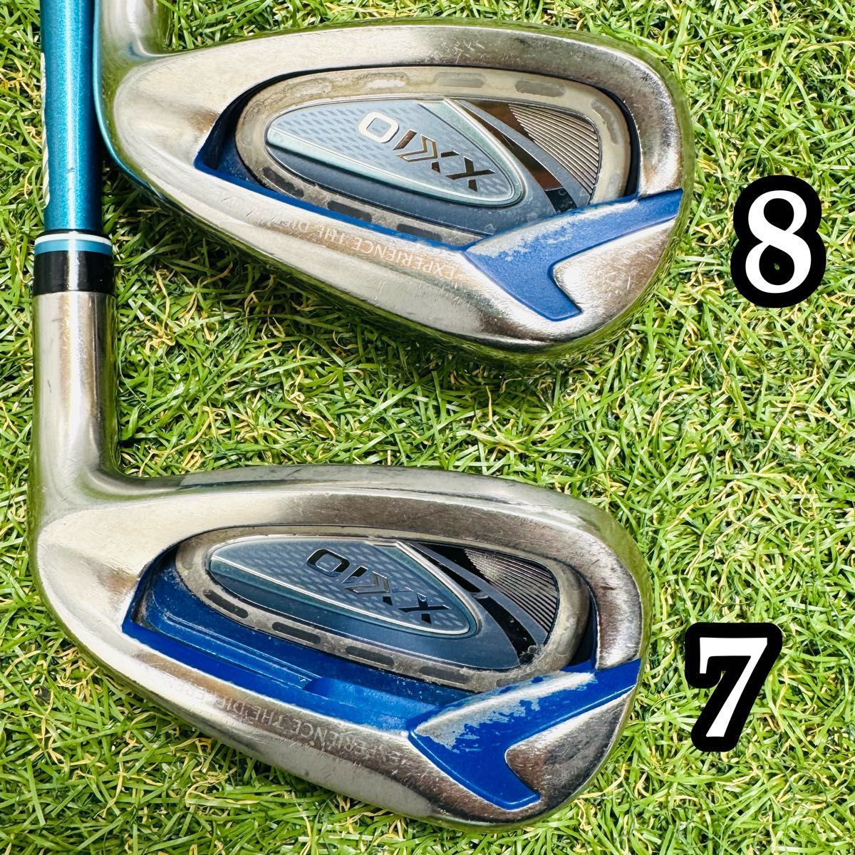 12代目ゼクシオ XXIO12 ブルー レディースアイアンセット 7本 L 12代目