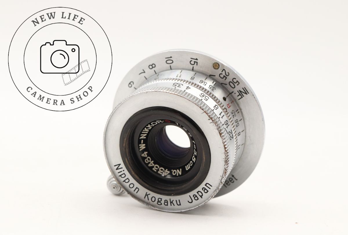 光学 ニコン Nikon W-Nikkor C 35 mm F|3.5 Lens for Leica L 39 15618
