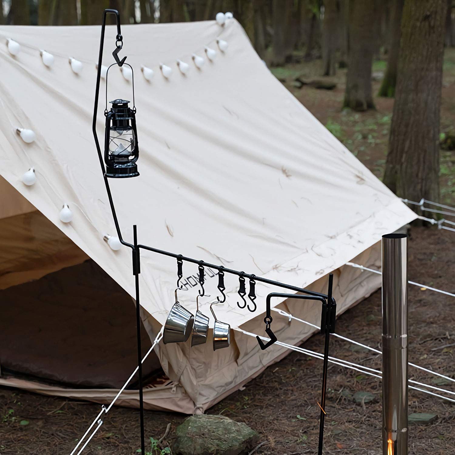 特価商品】ランタンスタンド ランタンハンガー 打ち込み式 スチール